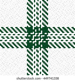 Lumberjack Seamless Vector Pattern. Trendy Hipster Style Background. Tartan and Buffalo Check Plaid Pattern. Vector illustration.