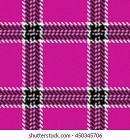 Lumberjack Seamless Vector Pattern. Trendy Hipster Style Background. Tartan and Buffalo Check Plaid Pattern. Vector illustration.