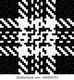 Lumberjack Seamless Vector Pattern. Trendy Hipster Style Background. Tartan and Buffalo Check Plaid Pattern. Vector illustration.
