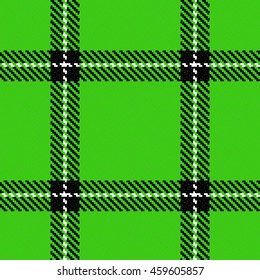 Lumberjack Seamless Vector Pattern. Trendy Hipster Style Background. Tartan and Buffalo Check Plaid Pattern. Vector illustration.