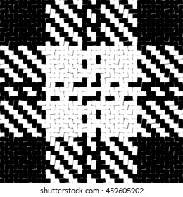 Lumberjack Seamless Vector Pattern. Trendy Hipster Style Background. Tartan and Buffalo Check Plaid Pattern. Vector illustration.