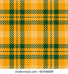 Lumberjack Seamless Vector Pattern. Trendy Hipster Style Background. Tartan and Buffalo Check Plaid Pattern. Vector illustration.