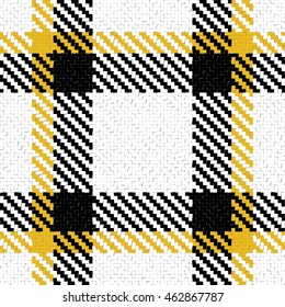 Lumberjack Seamless Vector Pattern. Trendy Hipster Style Background. Tartan and Buffalo Check Plaid Pattern. Vector illustration.