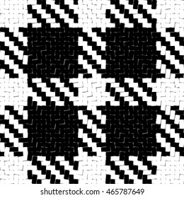 Lumberjack Seamless Vector Pattern. Trendy Hipster Style Background. Tartan and Buffalo Check Plaid Pattern. Vector illustration.