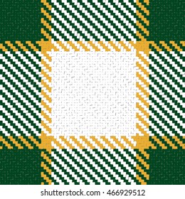 Lumberjack Seamless Vector Pattern. Trendy Hipster Style Background. Tartan and Buffalo Check Plaid Pattern. Vector illustration.