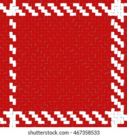 Lumberjack Seamless Vector Pattern. Trendy Hipster Style Background. Tartan and Buffalo Check Plaid Pattern. Vector illustration.