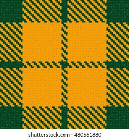 Lumberjack Seamless Vector Pattern. Trendy Hipster Style Background. Tartan and Buffalo Check Plaid Pattern. Vector illustration.