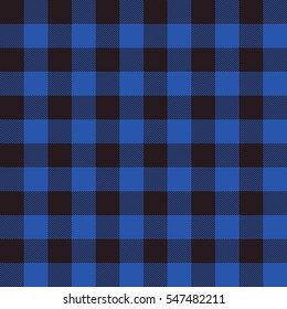  Lumberjack square black blue stripes gingham texture vector