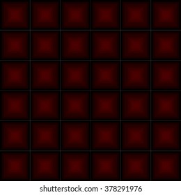  Lumberjack square black bord star vector