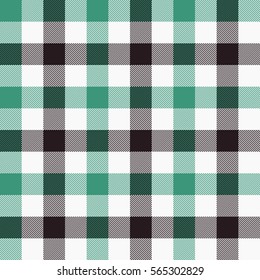 Lumberjack square green black stripes texture vector