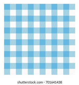 Lumberjack square shades of blue white texture vector