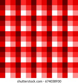 Lumberjack square shades of red texture vector