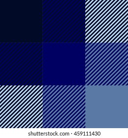 Lumberjack woodcutter black navy blue pattern