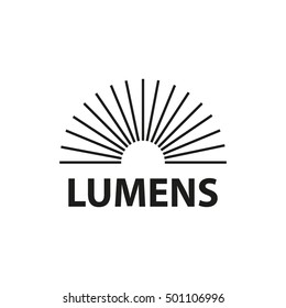 Lumen Icon, Vector Illustration.