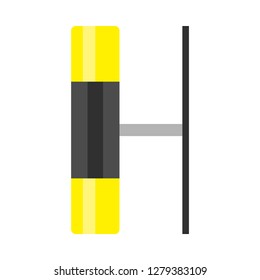 Luminaire bright glow symbol vector equipment icon. Lighting shiny electric energy architecture home lamp. Room spotlight furniture