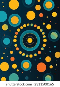 Luminary Sun Mosaic: Radiant Geometry