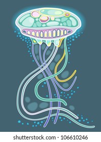 luminescent jellyfish