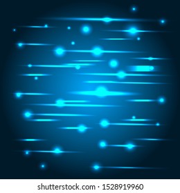 luminous background vector illustration blue