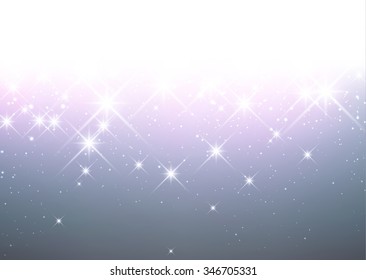 Luminous background. Vector paper illustration.