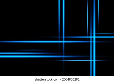 Leuchtend blauer abstrakter, funkelnder Hintergrund. Premium