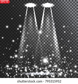 Luminous effect, a set of light