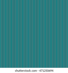 Luminous, fluorescent cyan simple pinstripes vector seamless texture. Thin neon blue stripes pattern. Striped monochrome abstract background. Straight lines. Narrow bars, streaks template.