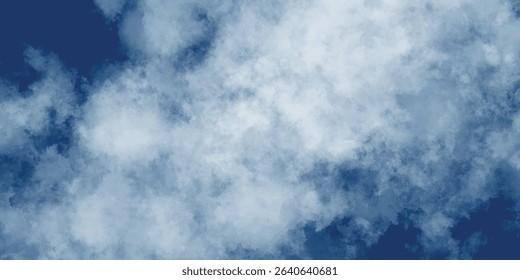 A luminous horizon adorned with scattered clouds, moving gracefully in the breath of the wind

