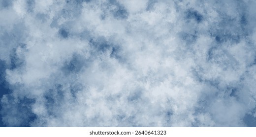 A luminous horizon adorned with scattered clouds, moving gracefully in the breath of the wind

