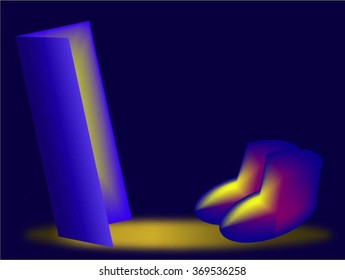 LUMINOUS LETTER AND SHINING SHOES