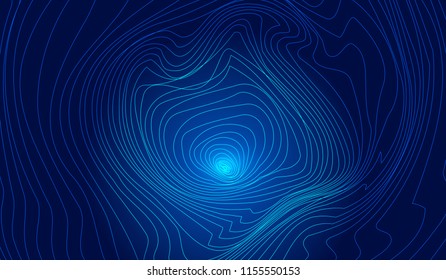Luminous line composition swirls against abstract texture background