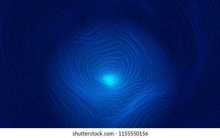 Luminous line composition swirls against abstract texture background