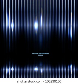 Luminous metallic background, abstract