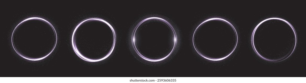 luminous pink twirl effect featuring a curved  light line forming a glowing circle. Includes a light pedestal, podium, or platform. Perfect for modern designs, highlights, and showcases. 