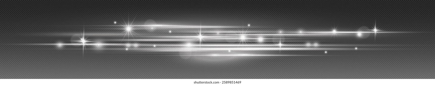 Luminous Sparkle Trail – Radiant Starlight Glow with Soft Flares and Light Rays, Ideal for Christmas, Luxury, and Dreamlike Visuals