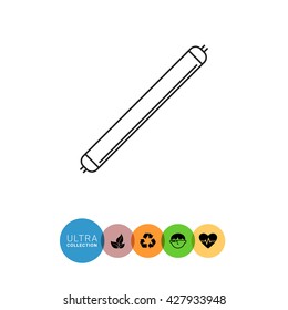 Luminous tube lamp