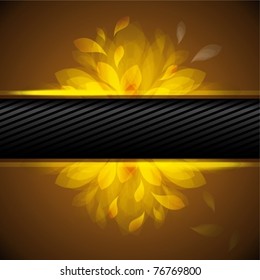 luminous vintage background. eps10