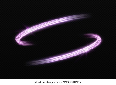 Olas luminosas con partículas brillantes. Espacio de lujo estrellado. Vías mágicas brillantes. Pancarta brillante abstracta.