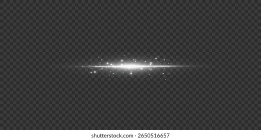 Chama branca luminosa com feixe transparente, núcleo brilhante da estrela e rastro brilhante. Perfeito para uso em designs comemorativos, gráficos oníricos, destaques de IU leves ou sobreposições de realce inspiradas em fantasia