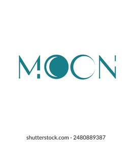 Luna concept logo for business vector