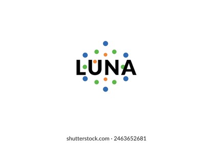 Luna logo , creative logo, color logo