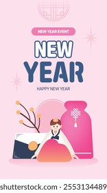 Lunar New Year Event Template 