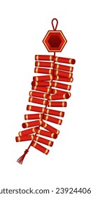 Elemento fitemracker de Año Nuevo lunar. Ilustración vectorial.