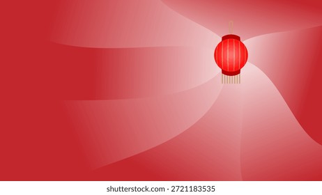 lunar new year lantern gradient background
