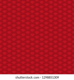 Lunar New Year Seamless Pattern - Red pattern design for Lunar or Chinese New Year