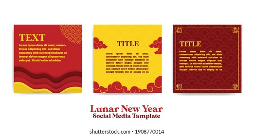lunar new year social media post