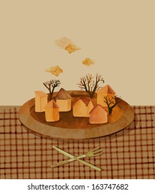 Almuerzo. El apetito de la sociedad.