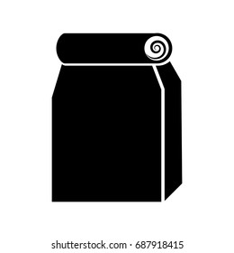 Lunch bag in paper bag
