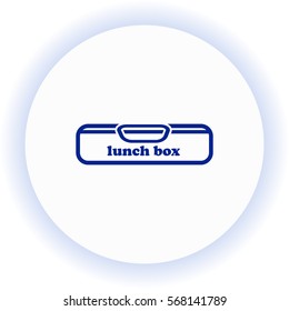 Lunch Box Icon Vector Design Stock Vector (royalty Free) 568141789 