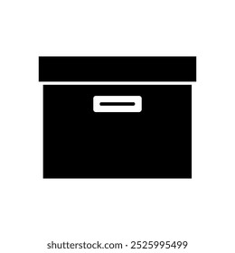 Lunch box illustrated in vector on background