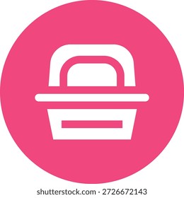 Lunch Box Vector Icon Design Illustration